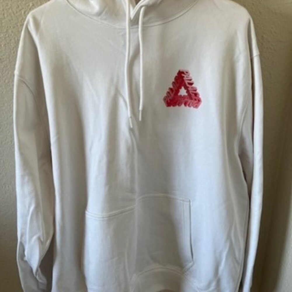 Palace Pullover Hoodie White